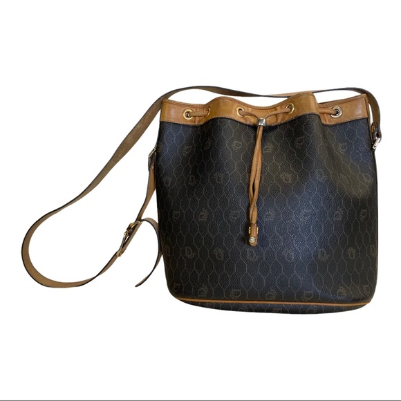 Vintage Dior Bucket Bag with Pouch - Picture 2 of 4